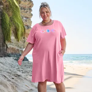 Colorful Fish Sanibel Dress | Plus Size Weekend Relaxed Look