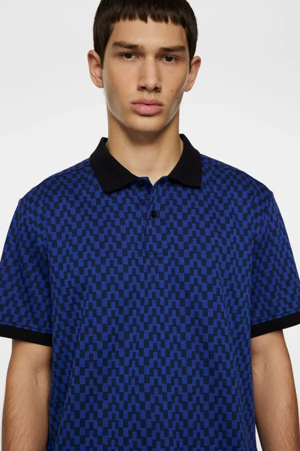 Devon Jacquard Polo Office Smart Casual