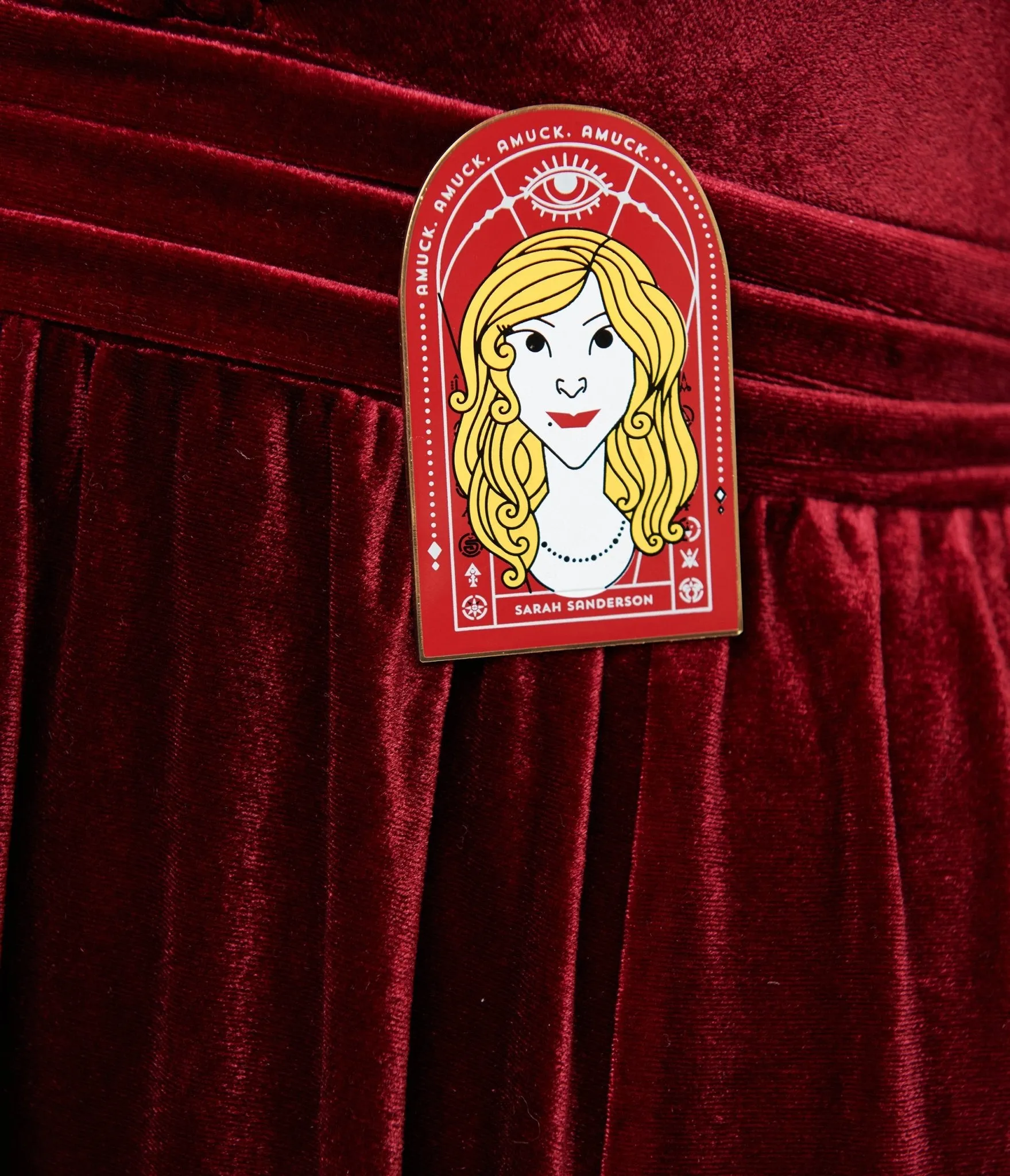 Disney Hocus Pocus Collection by Unique Vintage Plus Size Hocus Pocus Burgundy Velvet & Spiderweb Sequin Cape Gown Casual Everyday Look