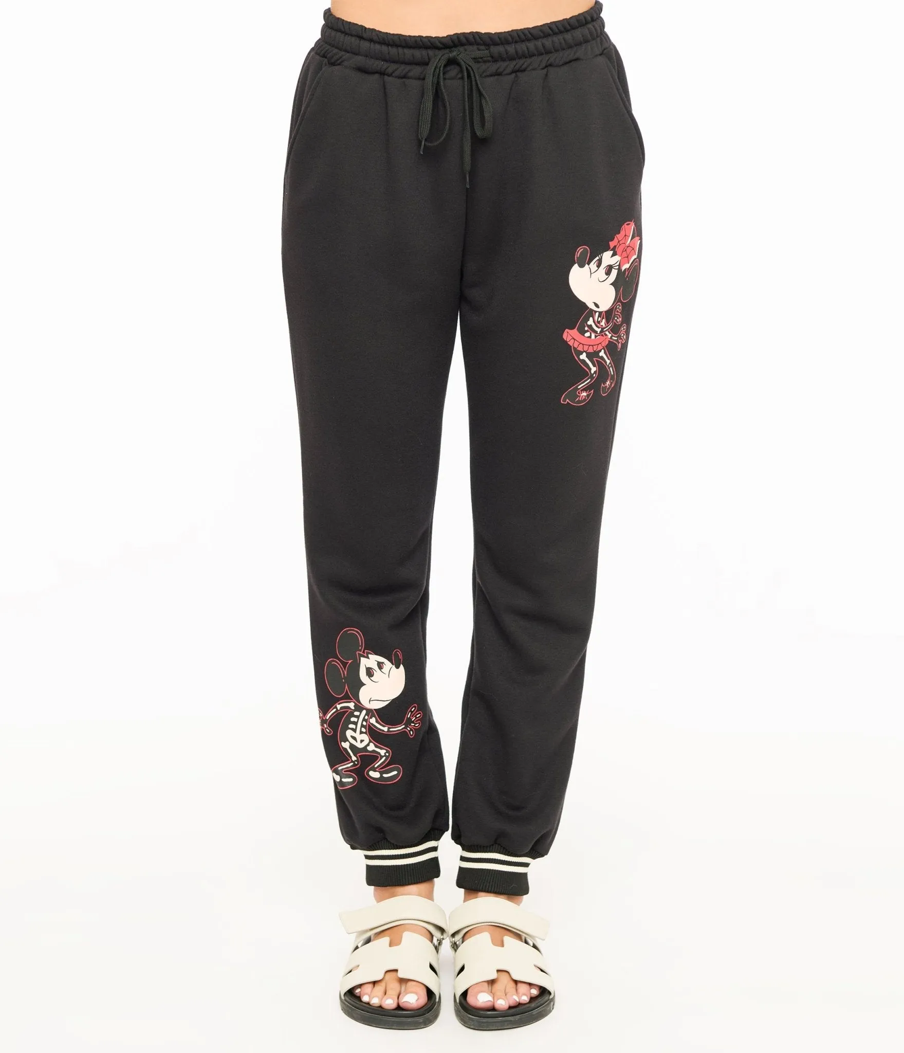 Disney Mickey Halloween collection by Unique Vintage Black Mickey Halloween Sweatpants Comfortable Travel Wear