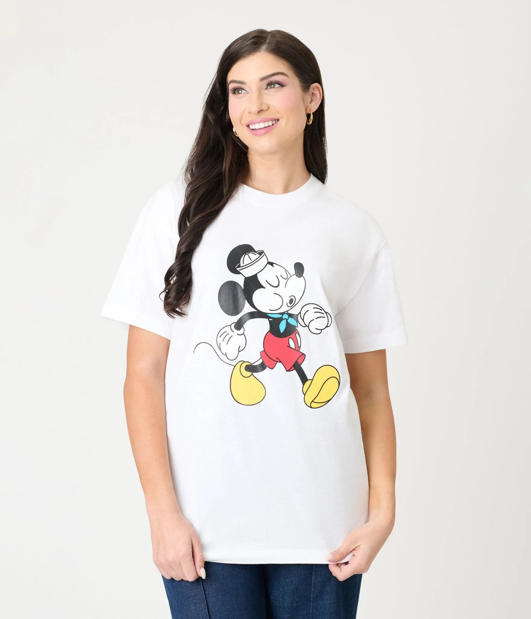 Disney's Mickey & Friends by Unique Vintage Sailor Mickey Unisex Graphic Tee Easy Date Night