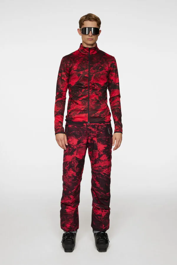 Eddie Print Mid Layer Relaxed Lounge Fit