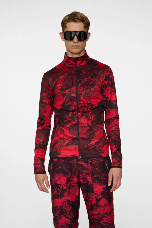 Eddie Print Mid Layer Relaxed Lounge Fit