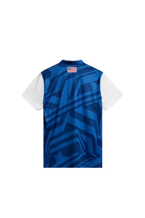 Fabien USA GOLF Mockneck Polo Office Smart Casual