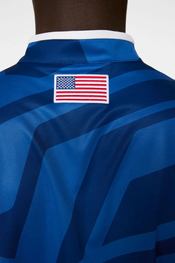 Fabien USA GOLF Mockneck Polo Office Smart Casual