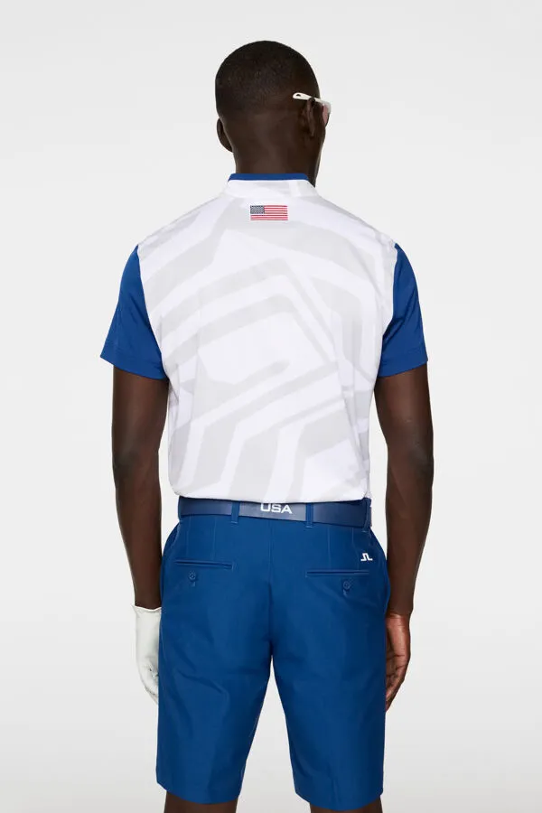 Fabien USA GOLF Mockneck Polo Office Smart Casual