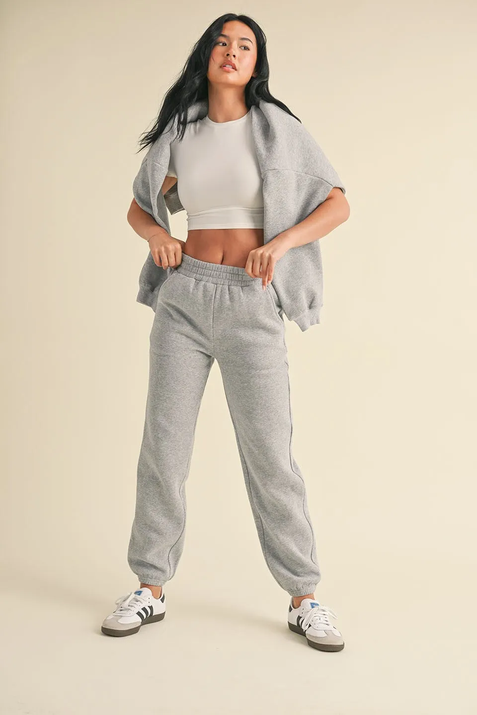 Fleece Jogger Travel Comfort Ready