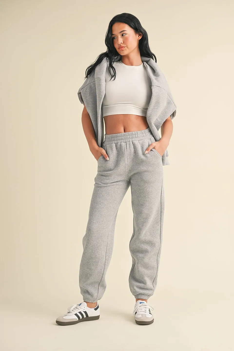 Fleece Jogger Travel Comfort Ready