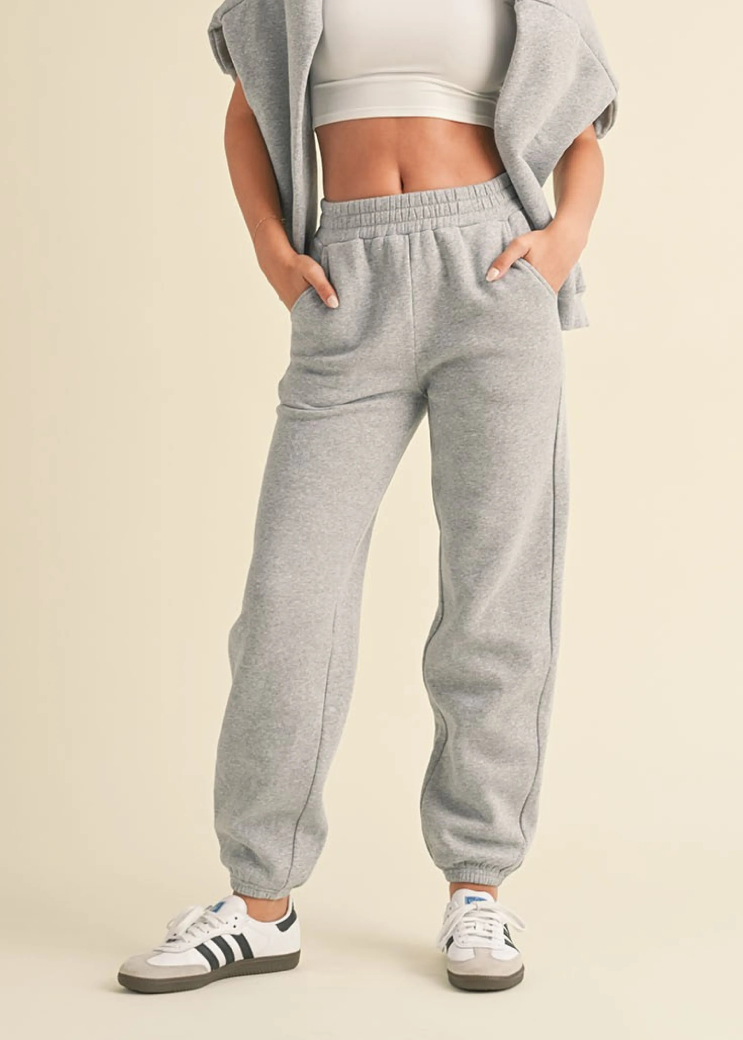 Fleece Jogger Travel Comfort Ready