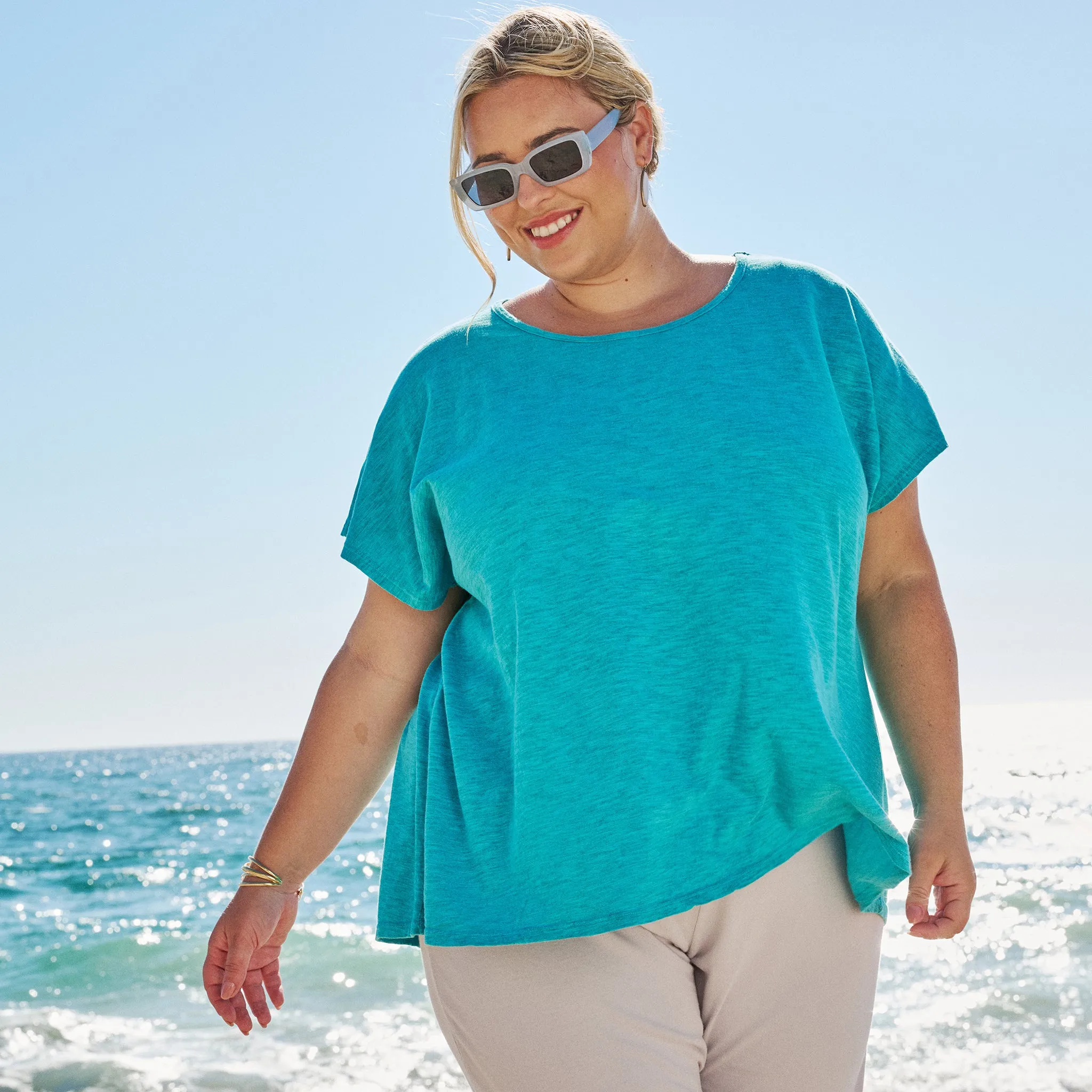 Gia Keepsake T | Plus Size Weekend Relaxed Look