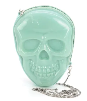 Glows in the Dark Skull Head Crossbody Bag Fun Outing