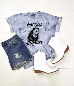 Hot Girl Summer Opossum Unisex Graphic Tee Easy Date Night