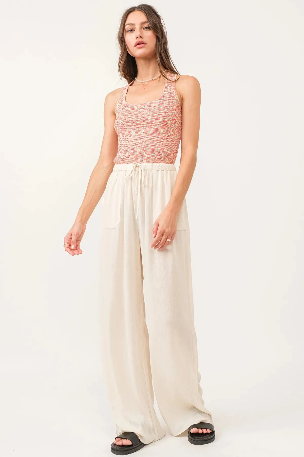 Indira Cross Back Tank Summer Festival Tee