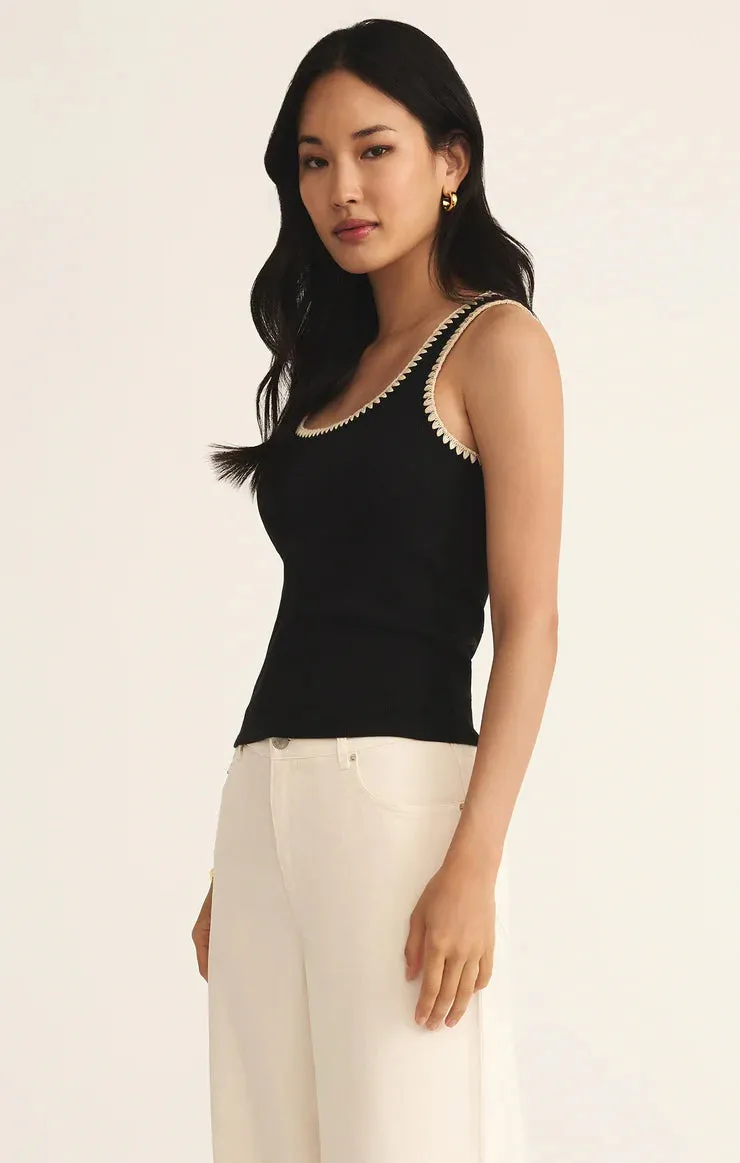 Jaidynn Rib Tank Summer Festival Tee