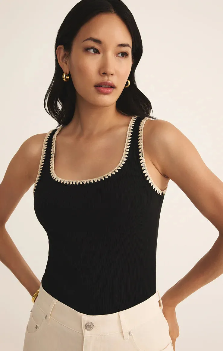 Jaidynn Rib Tank Summer Festival Tee