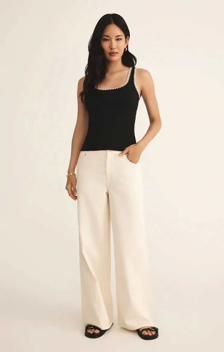 Jaidynn Rib Tank Summer Festival Tee