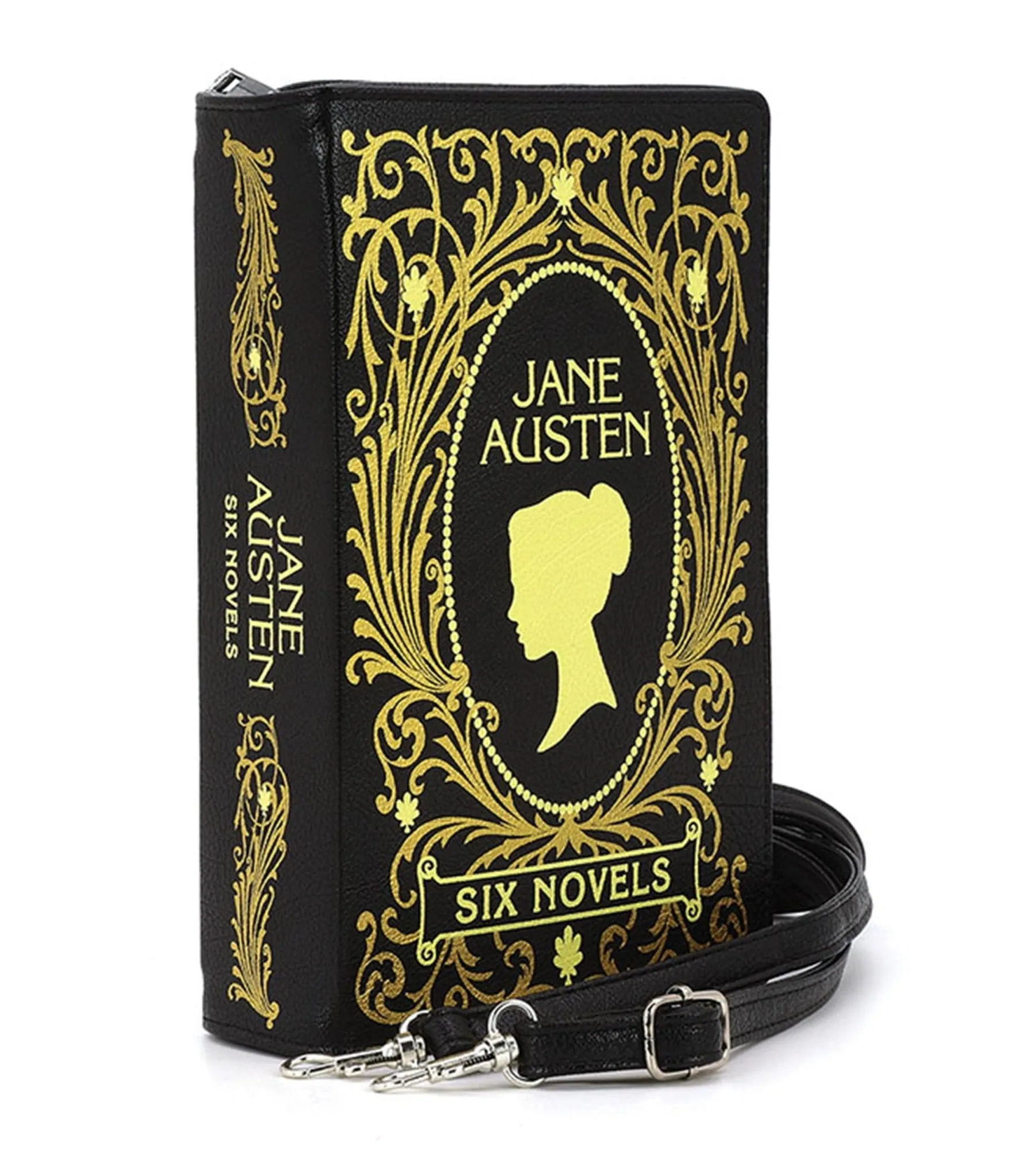 Jane Austen Novels Book Clutch Handbag Fun Outing