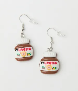 Jar Of Nutella Earrings Everyday Chic