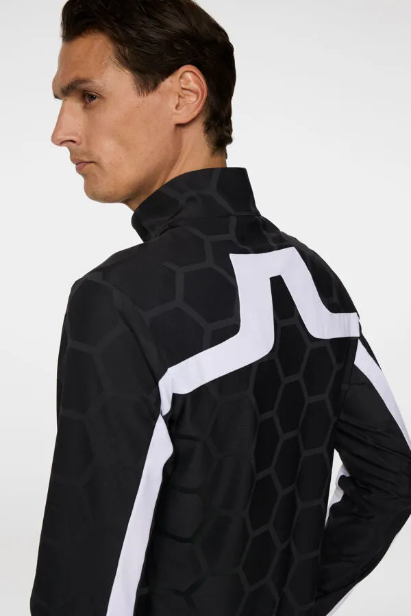 Jarvis Jacquard Tour Mid Layer Relaxed Lounge Fit