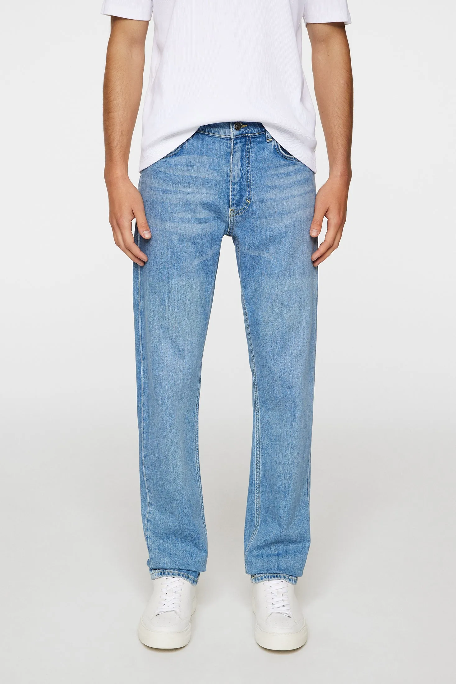 Jax Light Wash Slim Jeans Modern Workwear Jeans