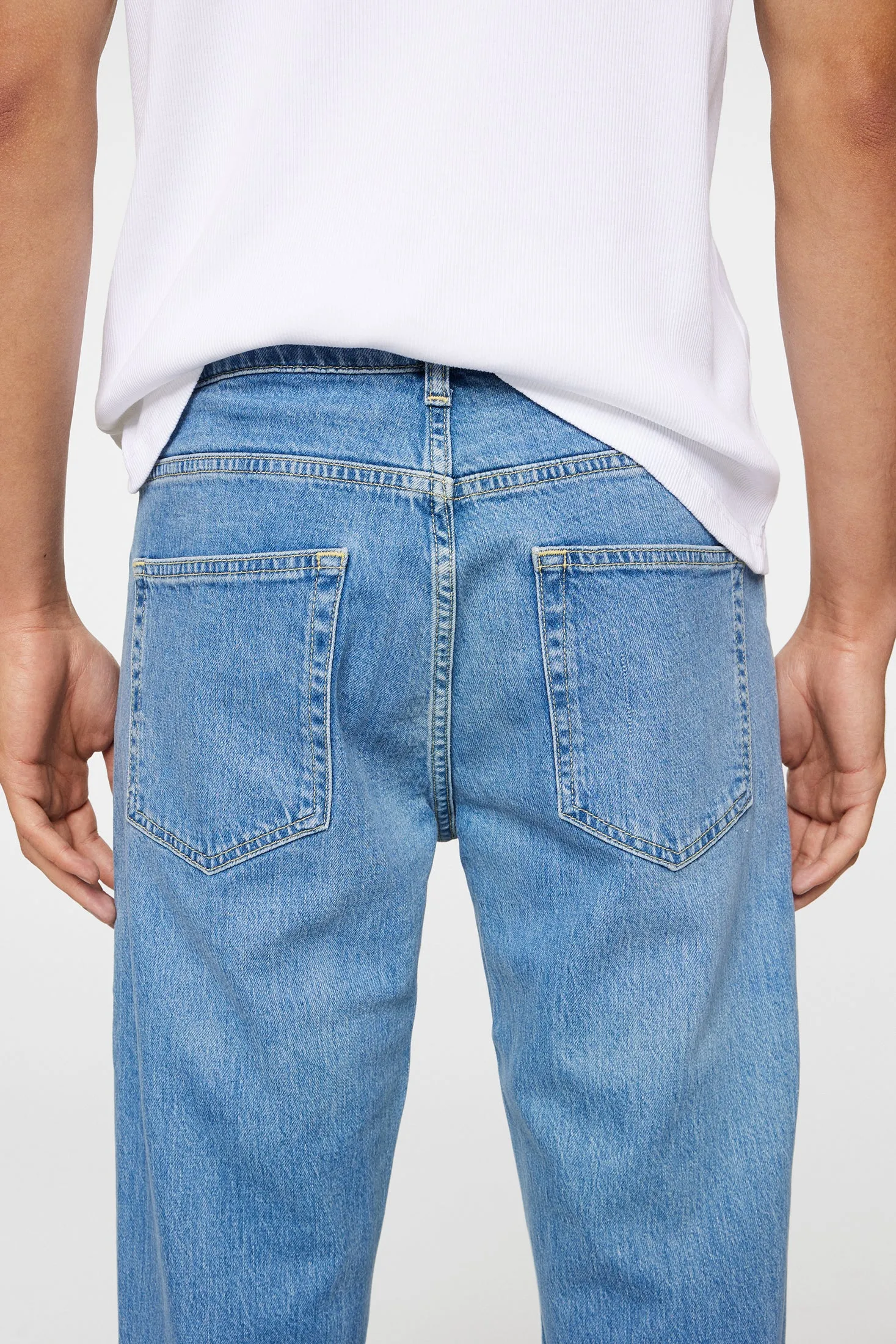 Jax Light Wash Slim Jeans Modern Workwear Jeans