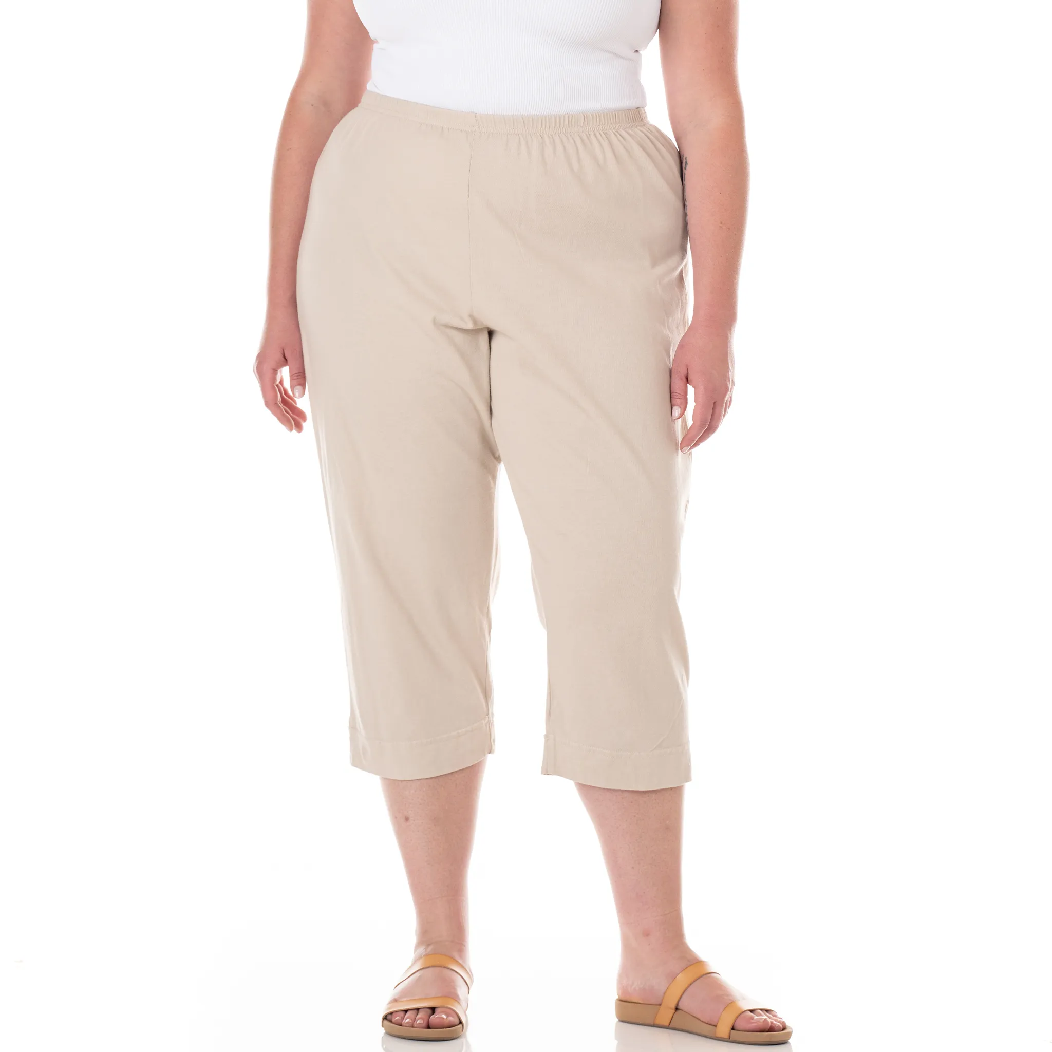 Jersey Capris | Plus Size Weekend Chill Set