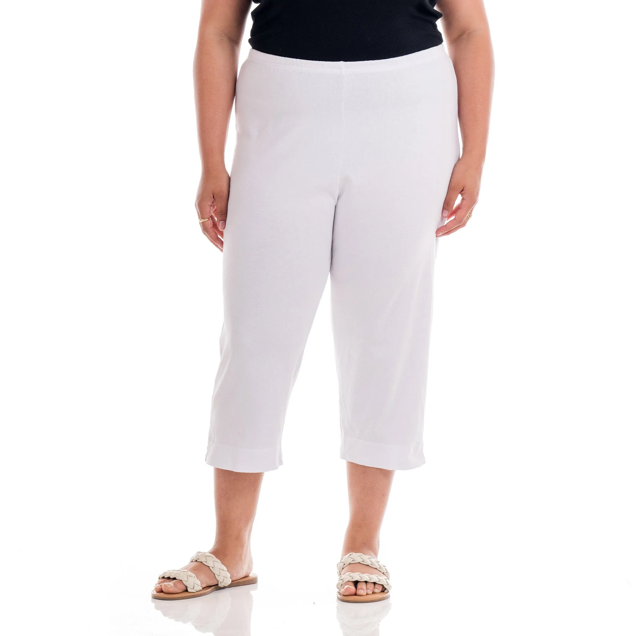 Jersey Capris | Plus Size Weekend Chill Set