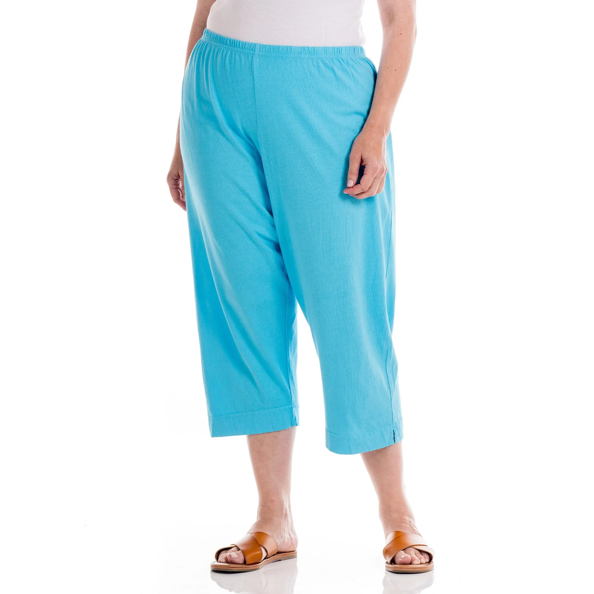 Jersey Capris | Plus Size Weekend Chill Set