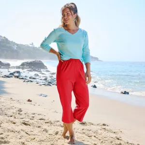 Jersey Capris Weekend Chill Set