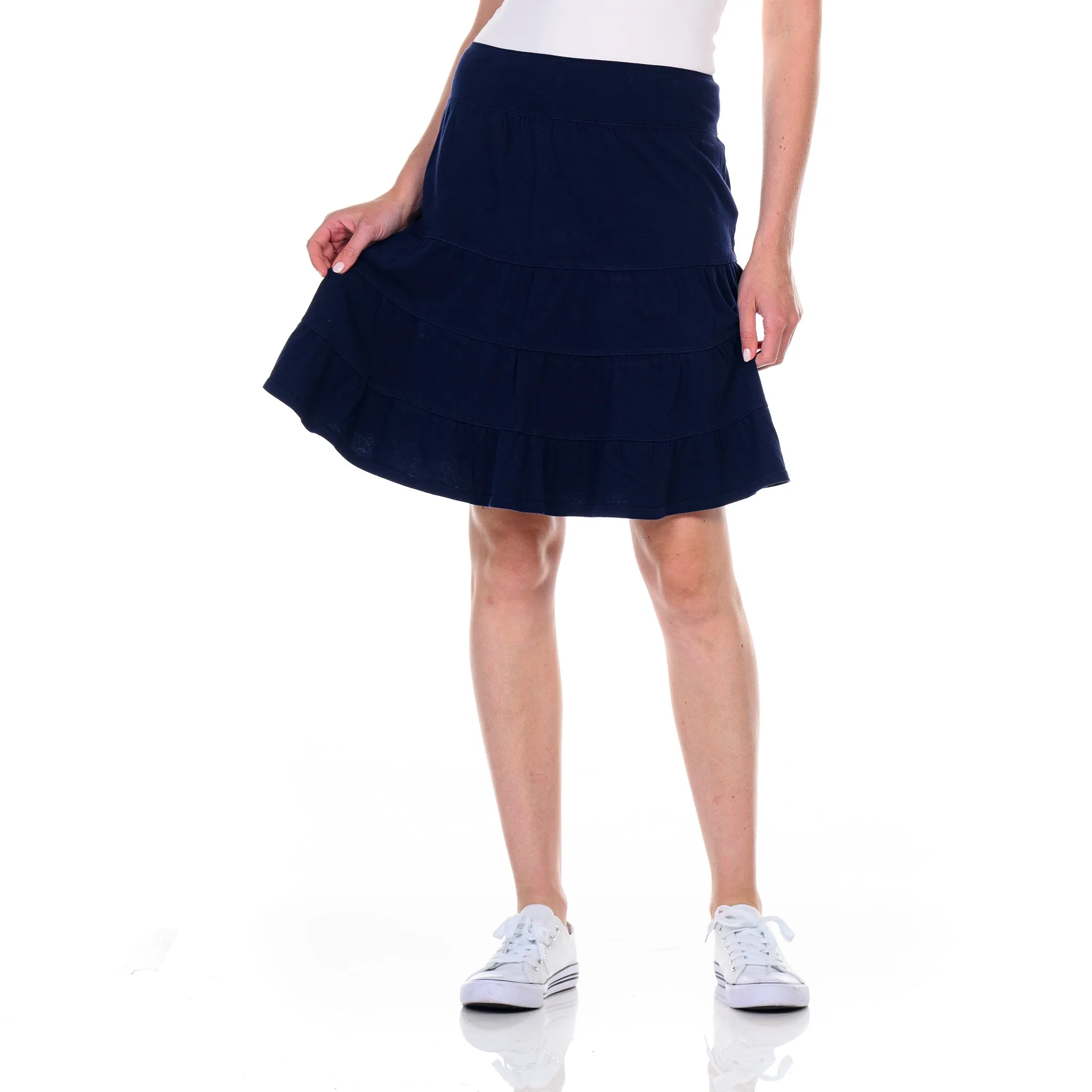 Jersey Tiered Skirt Weekend Chill Set