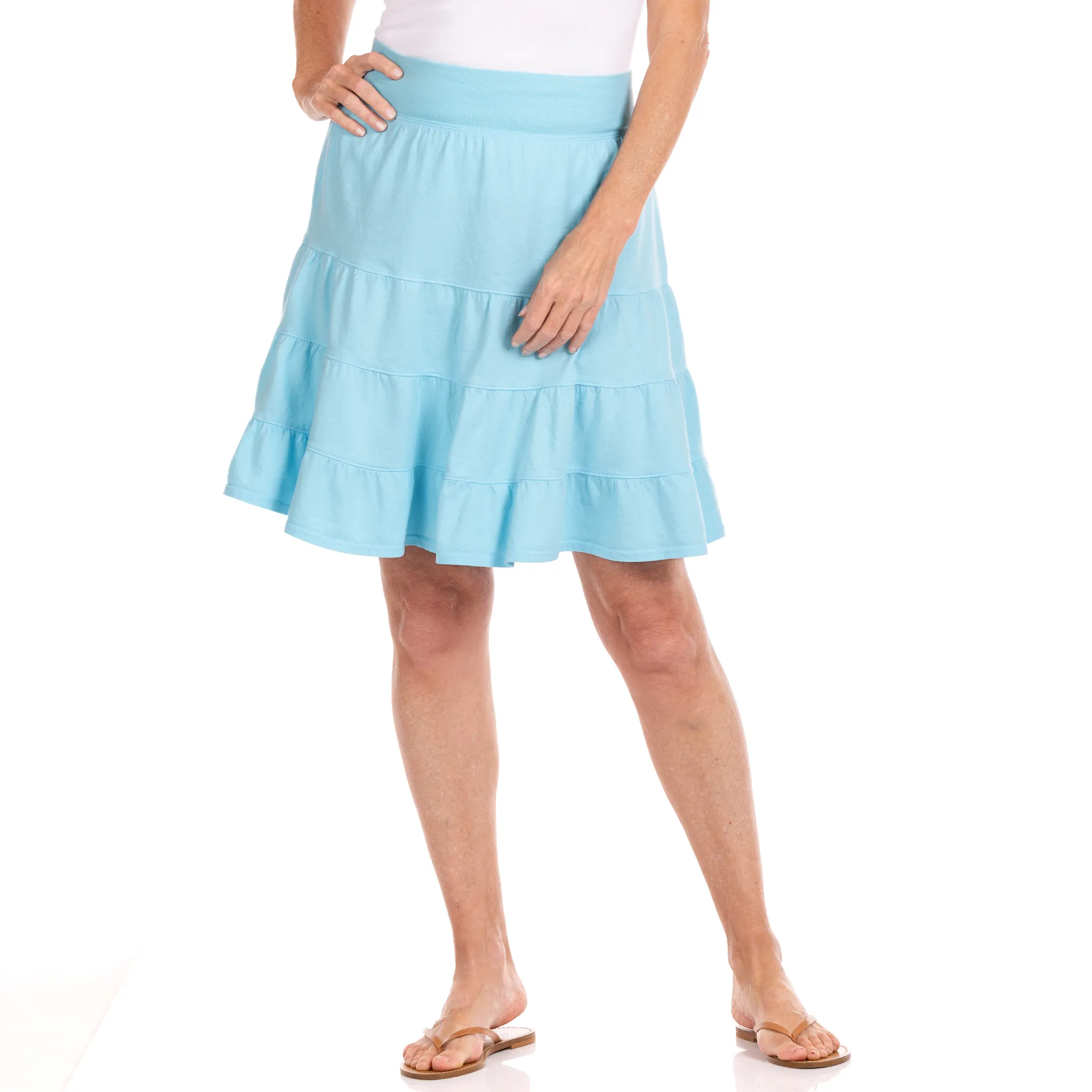 Jersey Tiered Skirt Weekend Chill Set