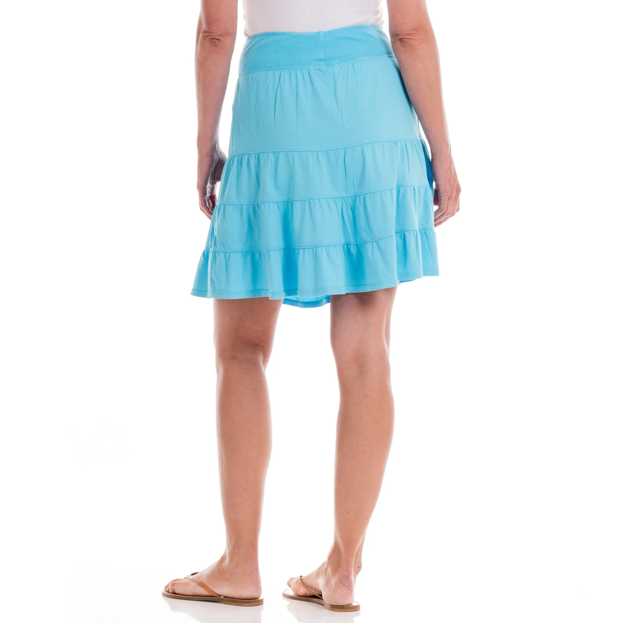 Jersey Tiered Skirt Weekend Chill Set
