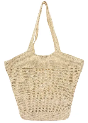 Josie Straw Tote Bag Daily Commute