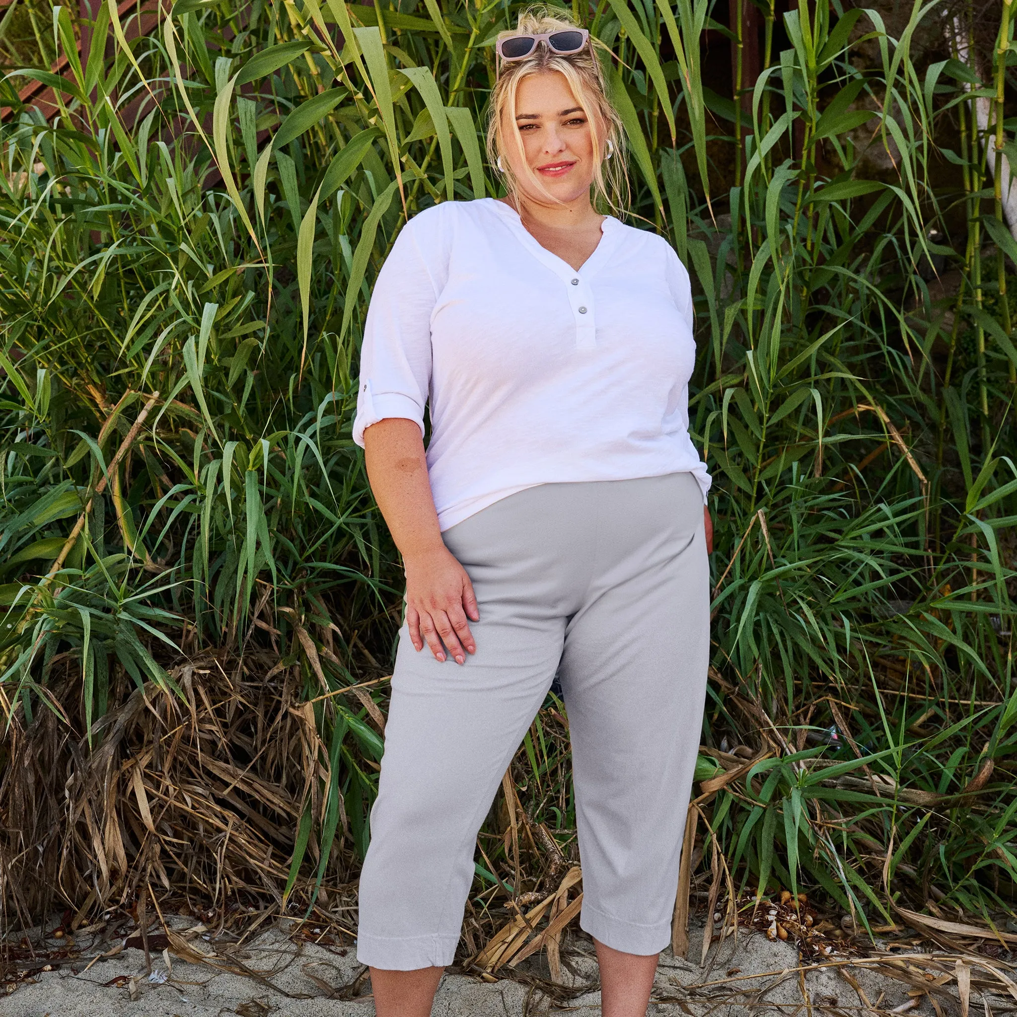 Key Largo Capris | Plus Size Weekend Relaxed Look