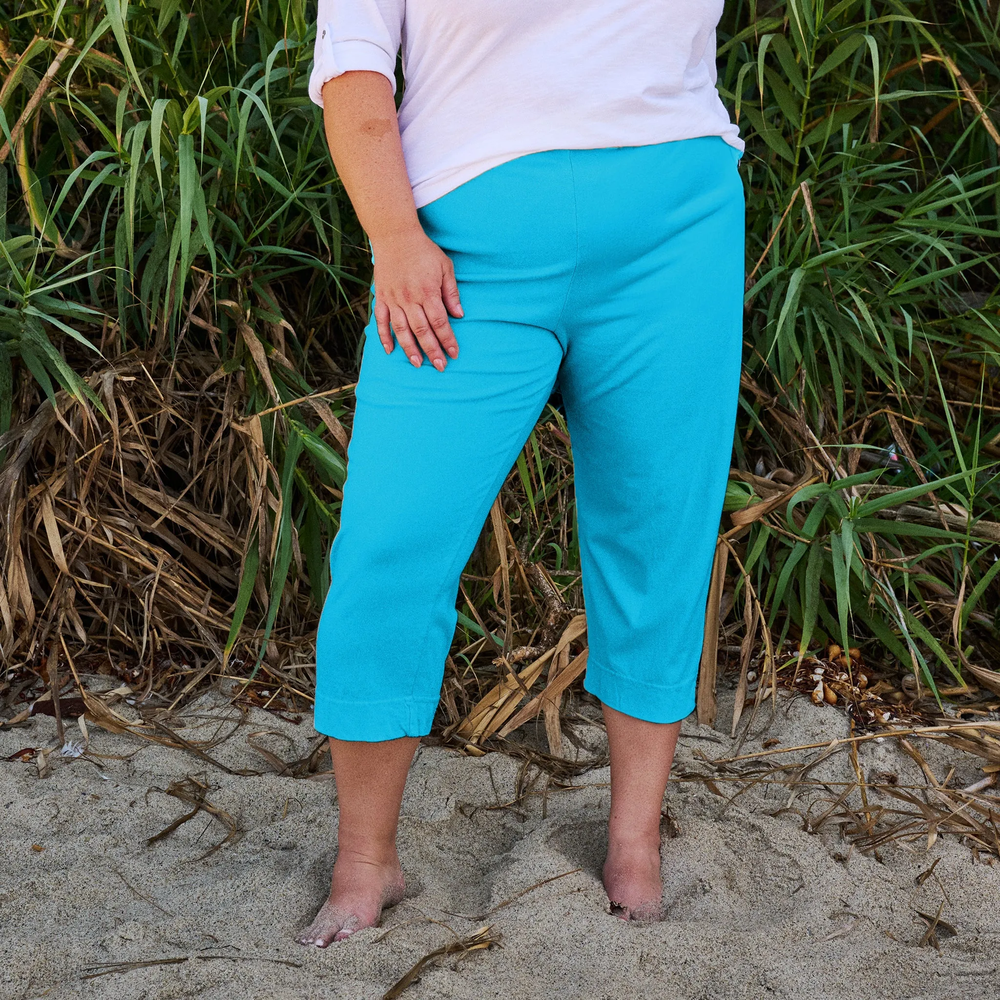 Key Largo Capris | Plus Size Weekend Relaxed Look