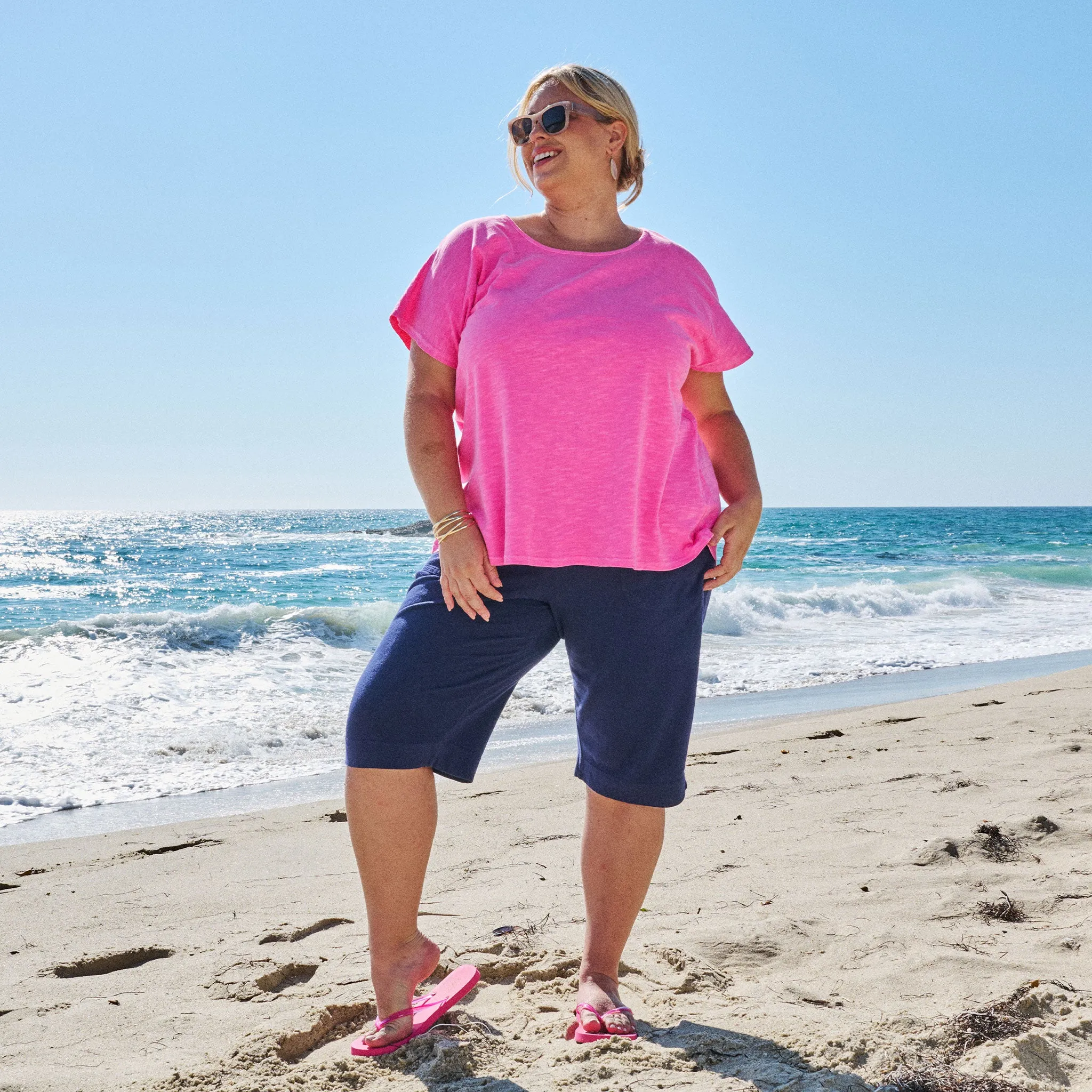 Key Largo Pedal Pushers | Plus Size Weekend Relaxed Look