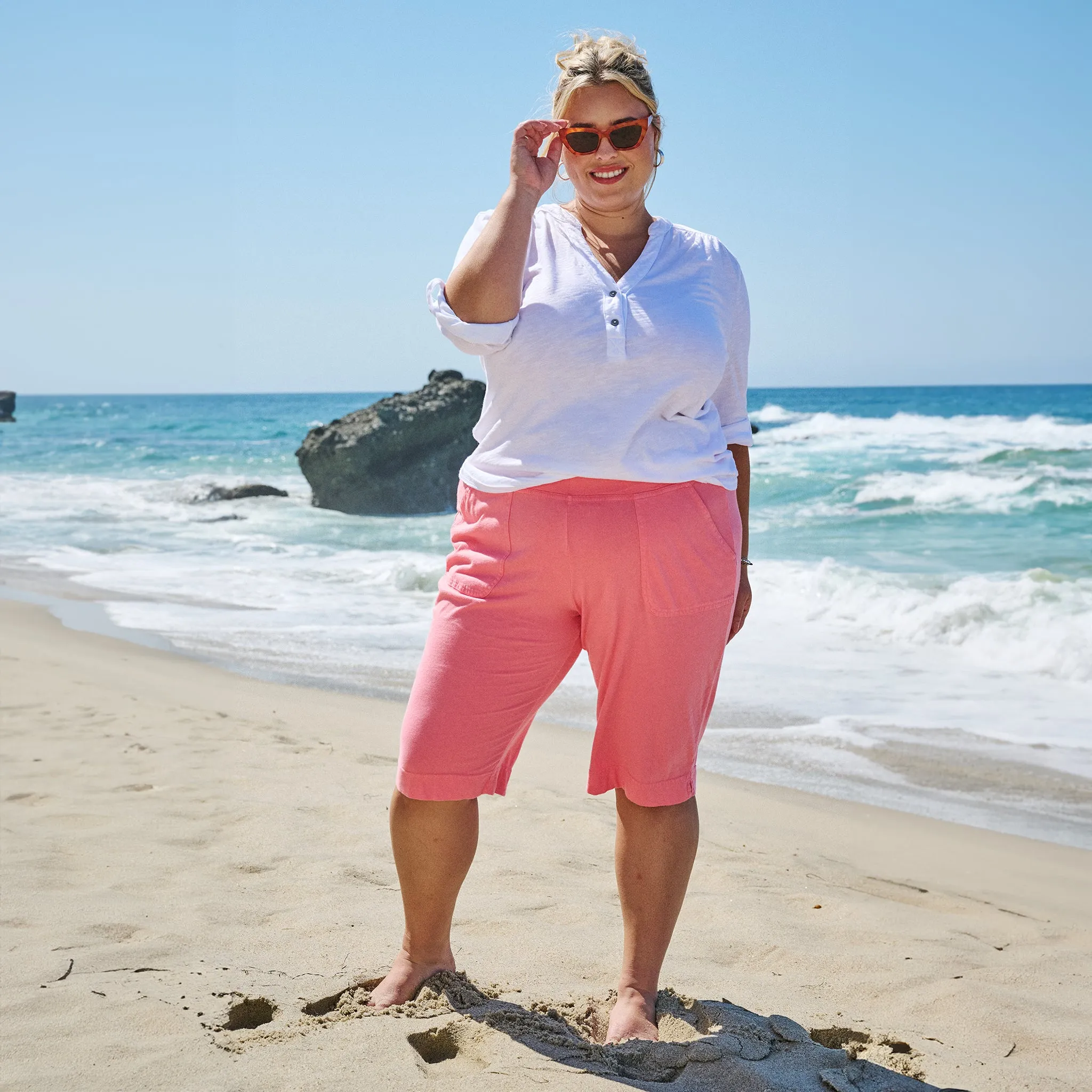 Key Largo Pedal Pushers | Plus Size Weekend Relaxed Look