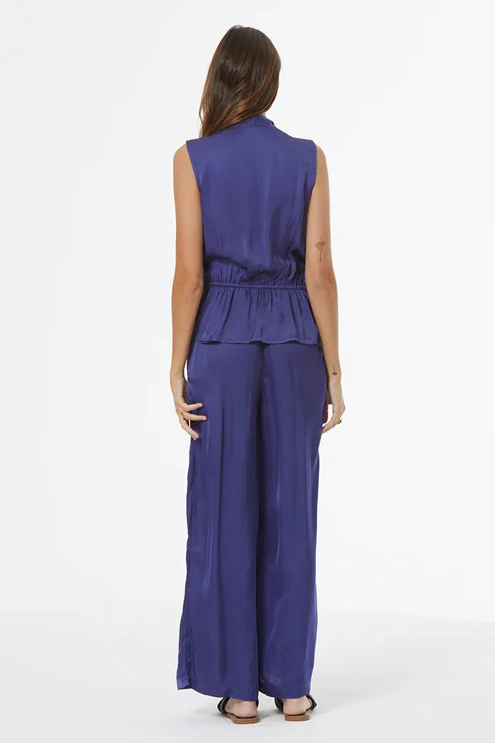 Laurie Draped Vest Summer Festival Tee