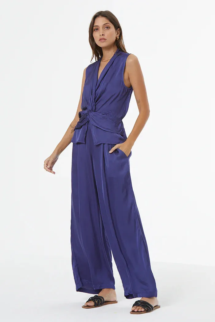 Laurie Draped Vest Summer Festival Tee
