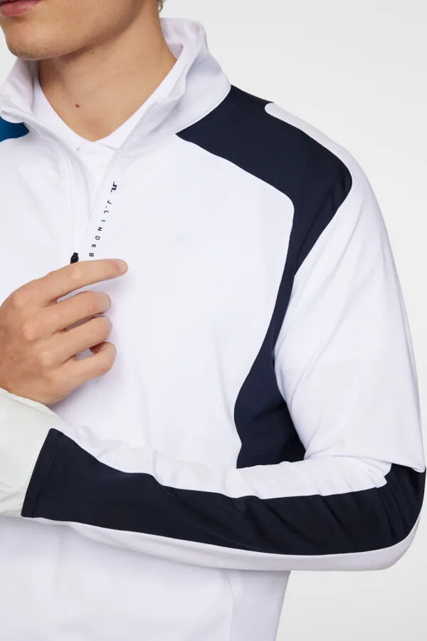 Leander Quarter Zip Mid Layer Relaxed Lounge Fit