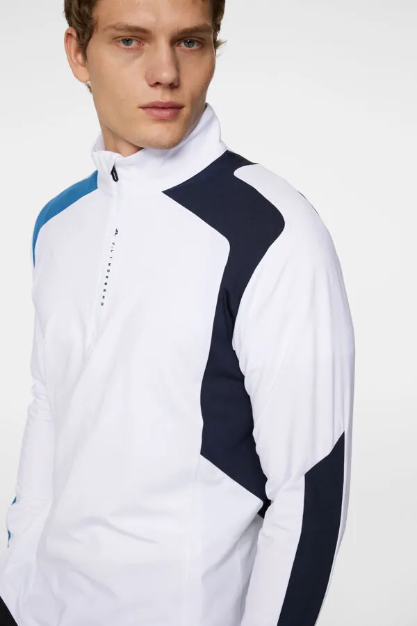 Leander Quarter Zip Mid Layer Relaxed Lounge Fit