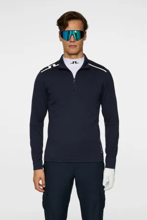Leon Quarter Zip Mid Layer Relaxed Lounge Fit