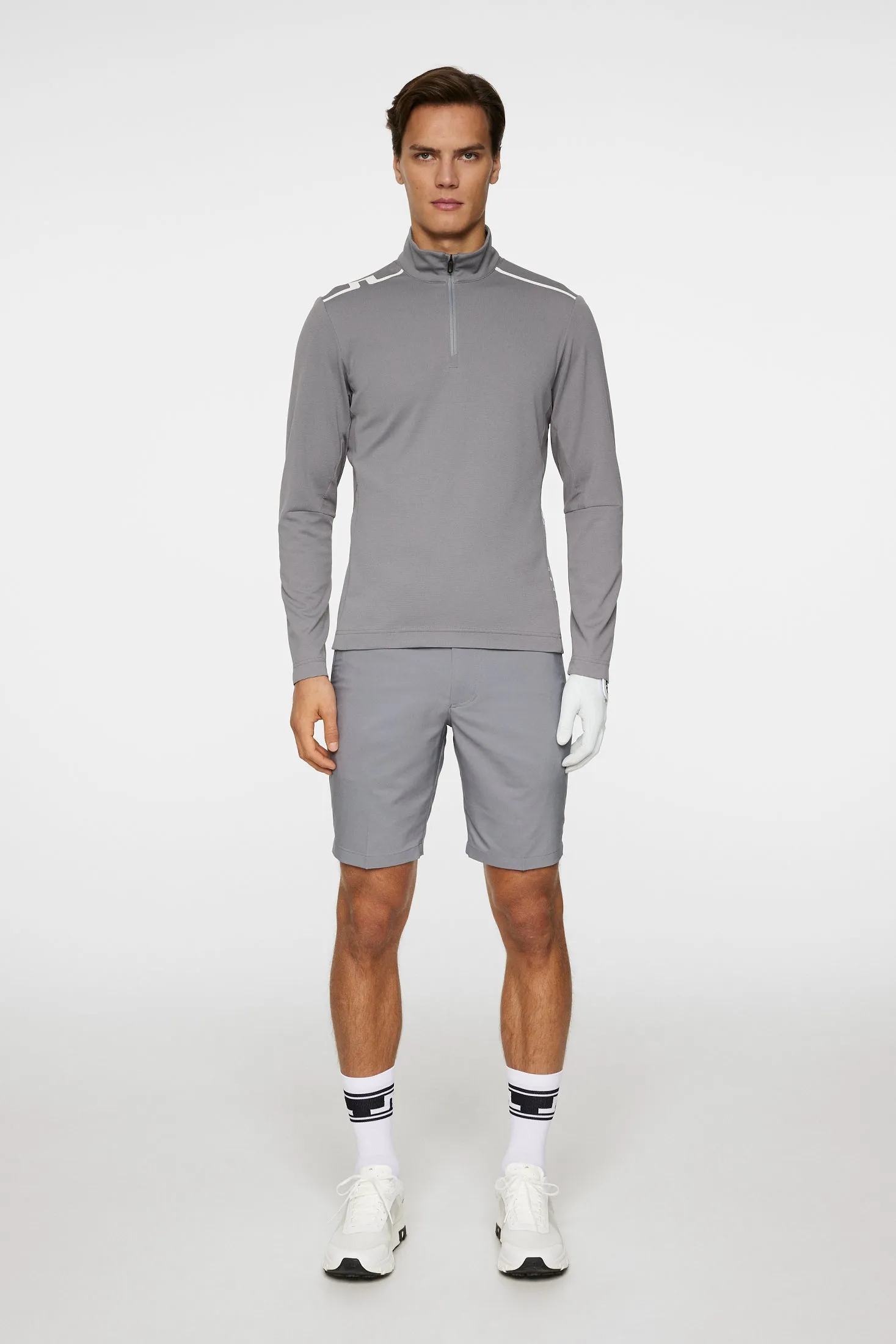 Leon Quarter Zip Mid Layer Relaxed Lounge Fit