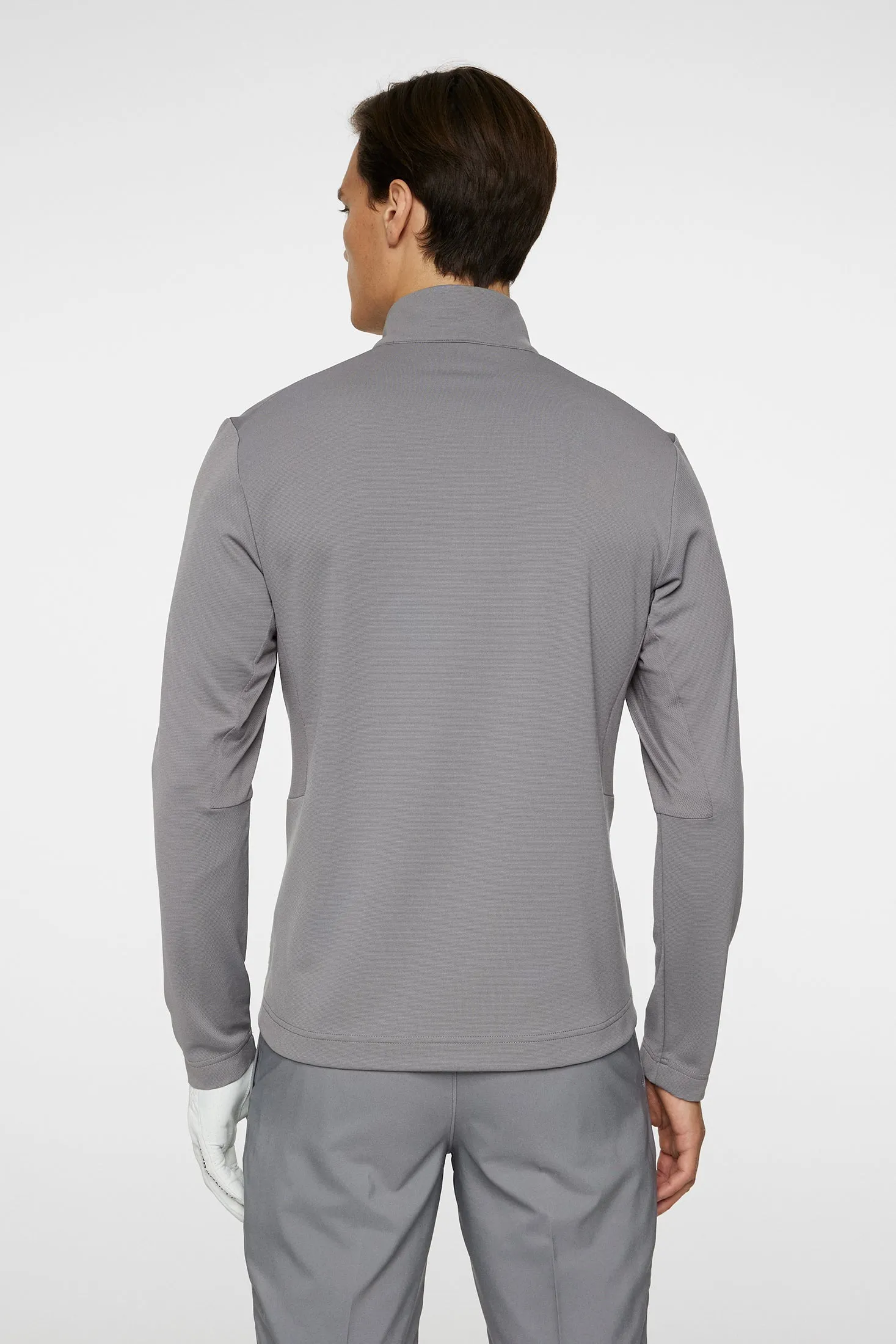 Leon Quarter Zip Mid Layer Relaxed Lounge Fit
