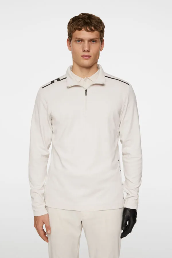 Leon Quarter Zip Mid Layer Relaxed Lounge Fit