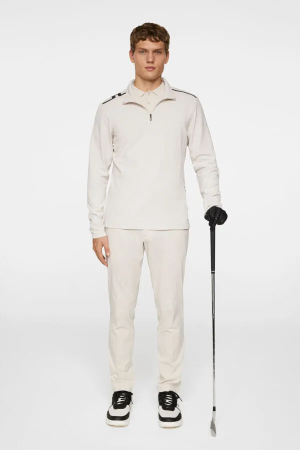Leon Quarter Zip Mid Layer Relaxed Lounge Fit
