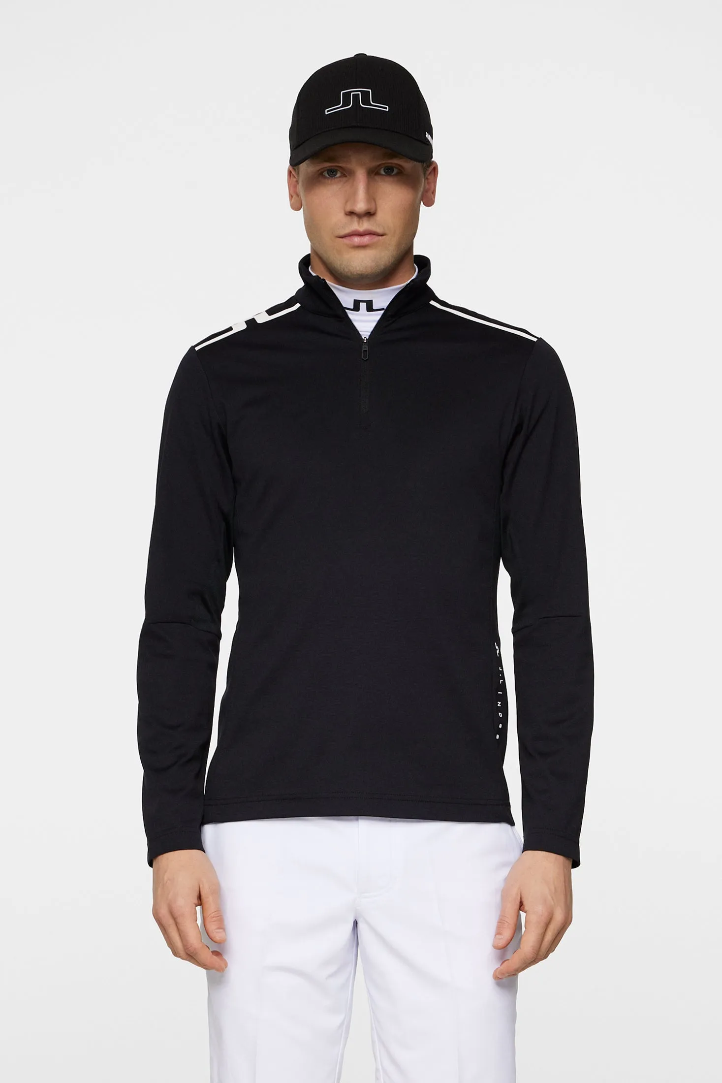 Leon Quarter Zip Mid Layer Relaxed Lounge Fit