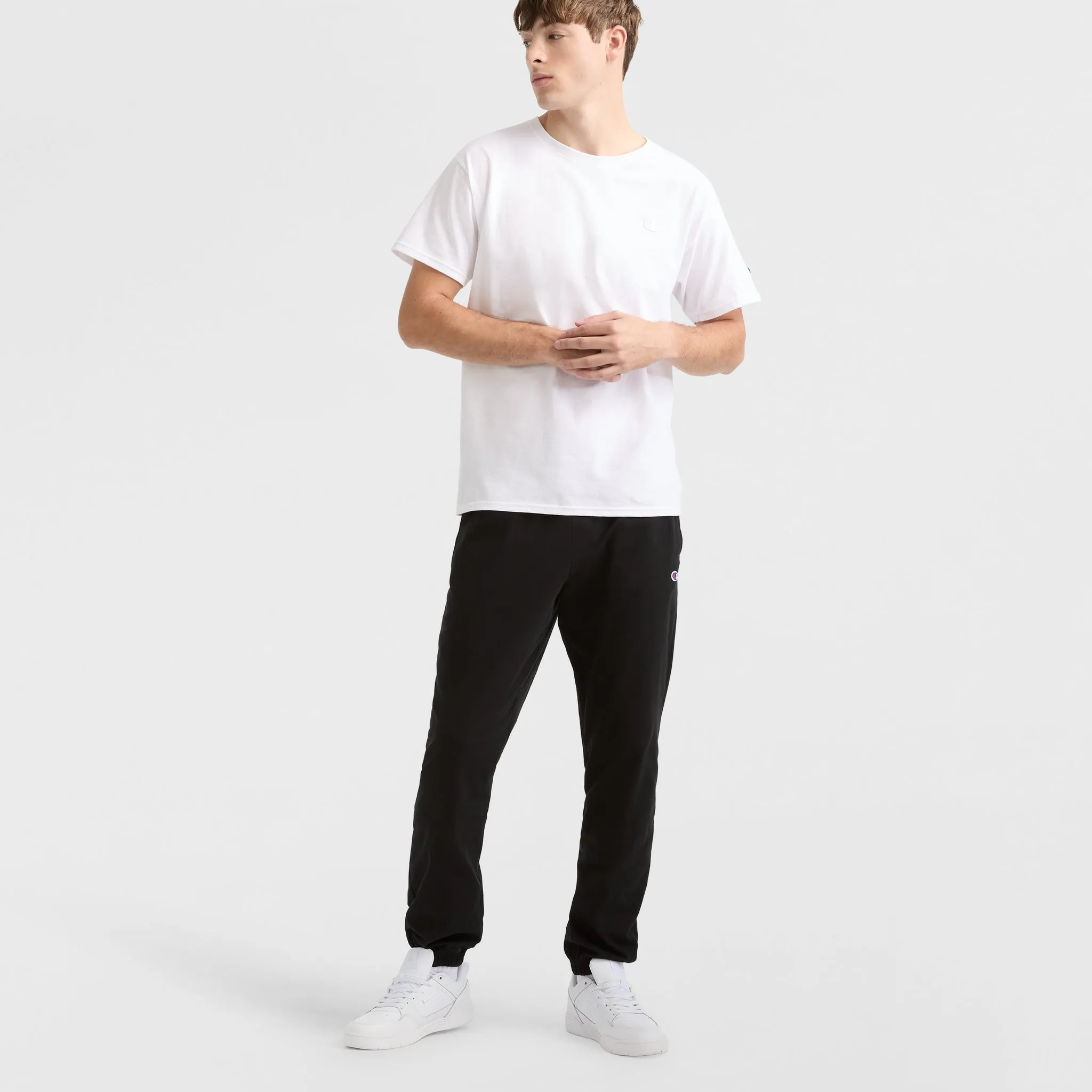 Lightweight Lounge Pants, Cinched Hem, C Logo Lounge & Leisure