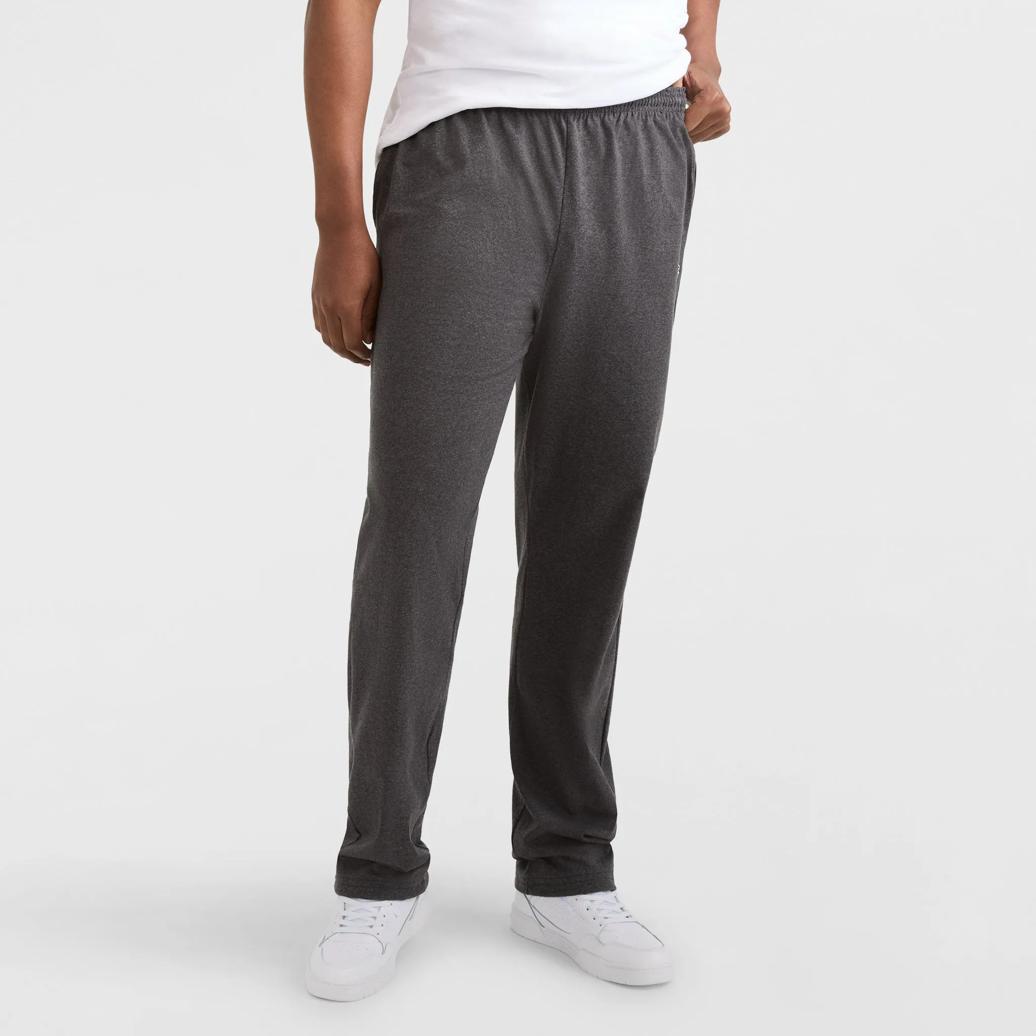 Lightweight Lounge Pants, Open Hem, C Logo - Big & Tall Lounge & Leisure