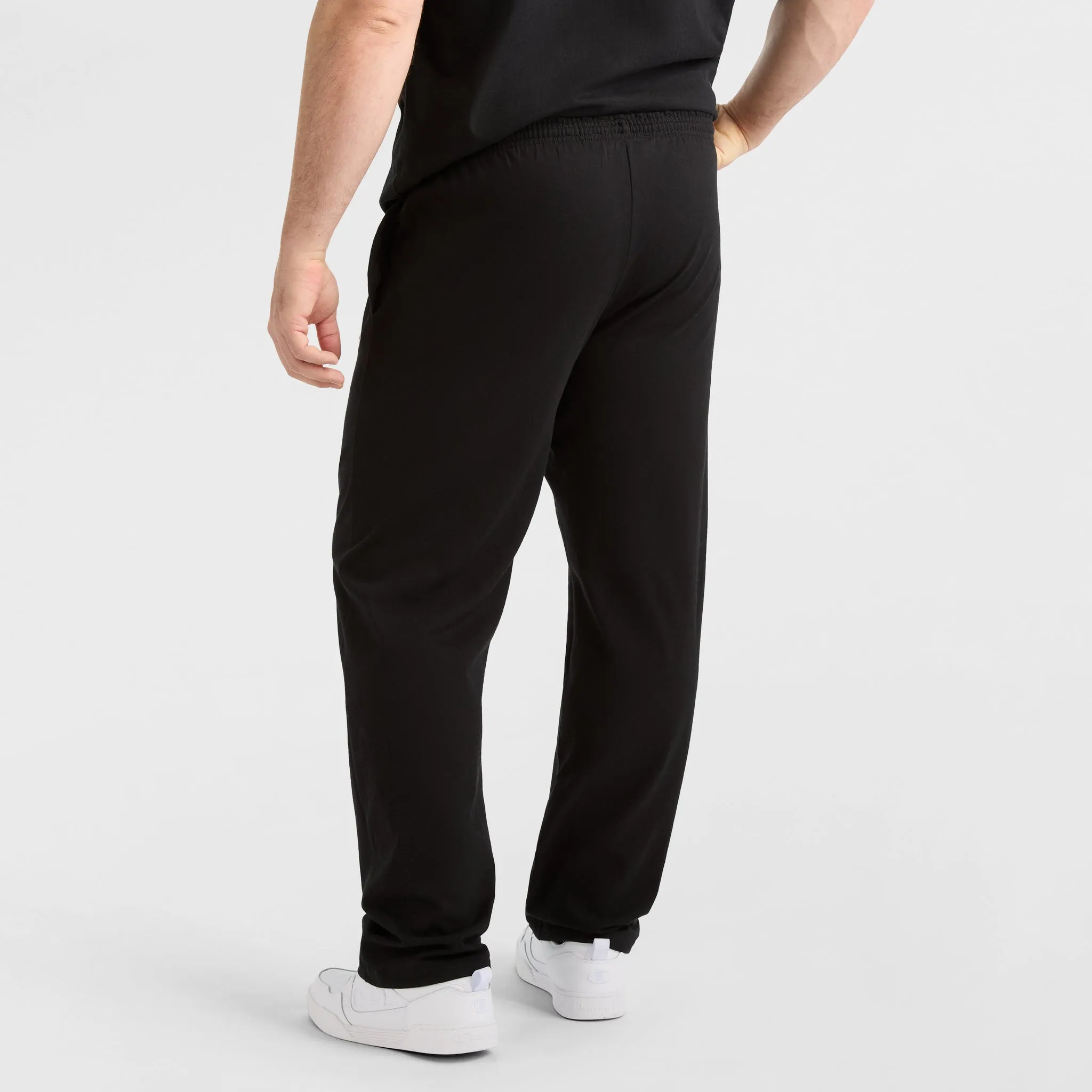 Lightweight Lounge Pants, Open Hem, C Logo - Big & Tall Lounge & Leisure